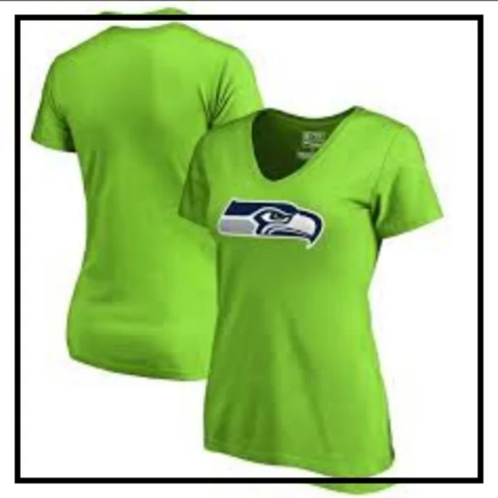 NFL Team Apparel Seattle Seahawks Fitted Tee